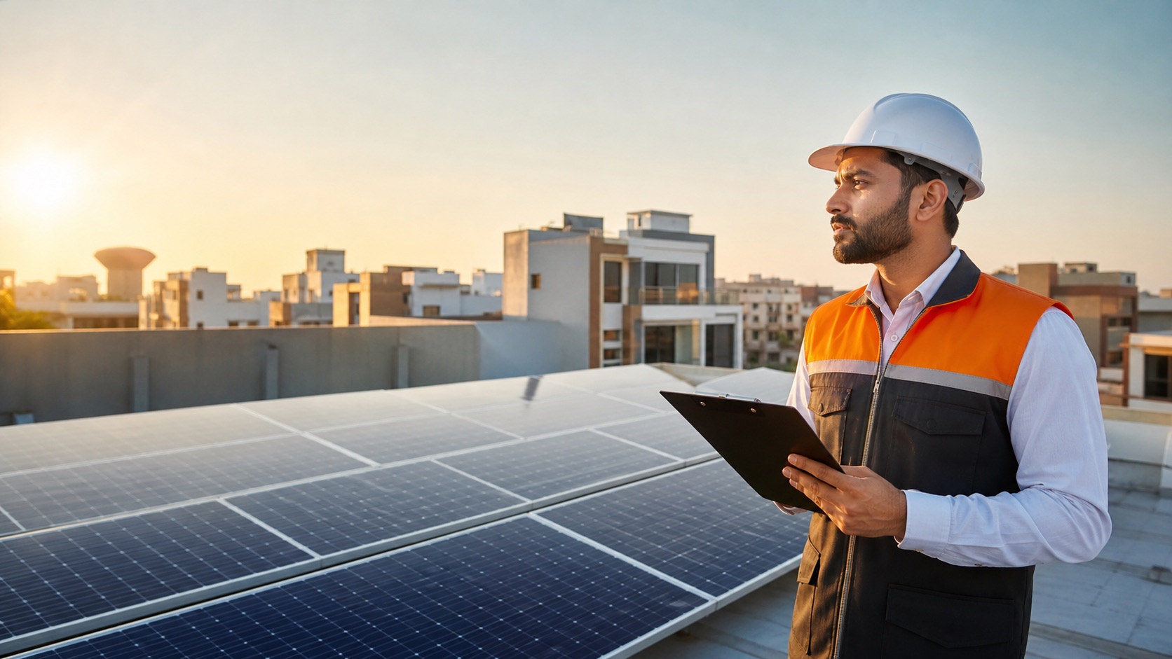 Best solar company in Faridabad rooftop solar installation by Perfect Solar Energy